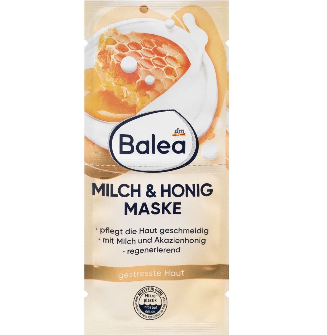 ماسک صورت شیر و عسل 16 میلی لیتر. Gesichtsmaske Milch & Honig, 16 ml