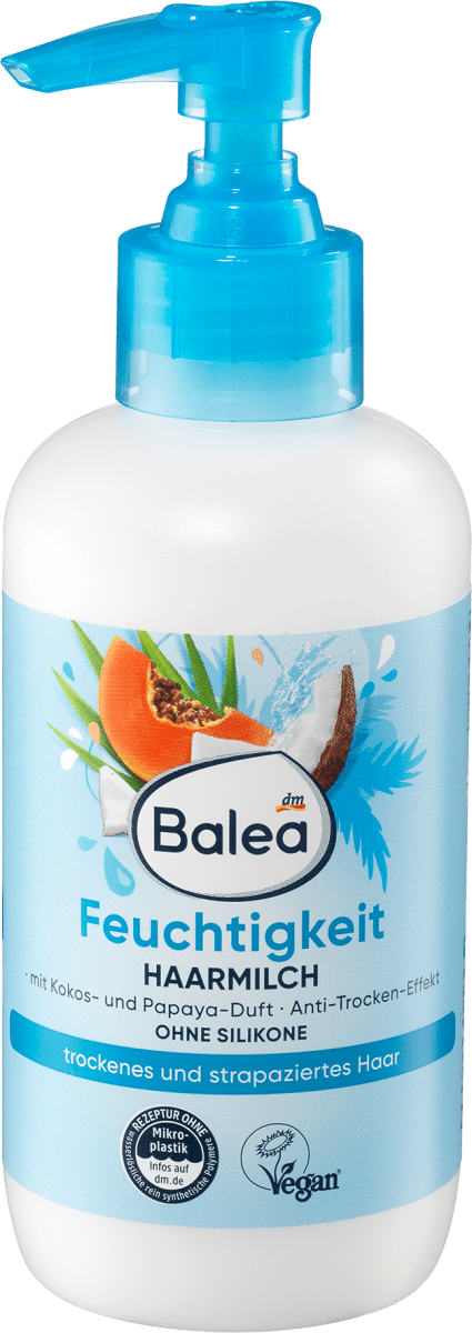 شیر مو رطوبت رسان باله‌آ . Balea Haarmilch Feuchtigkeit 200ml.