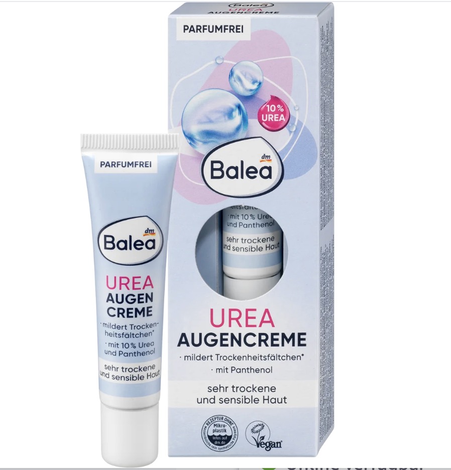 کرم دور چشم 10% اوره 15 میلی لیتر , Augencreme 10% Urea, 15 ml