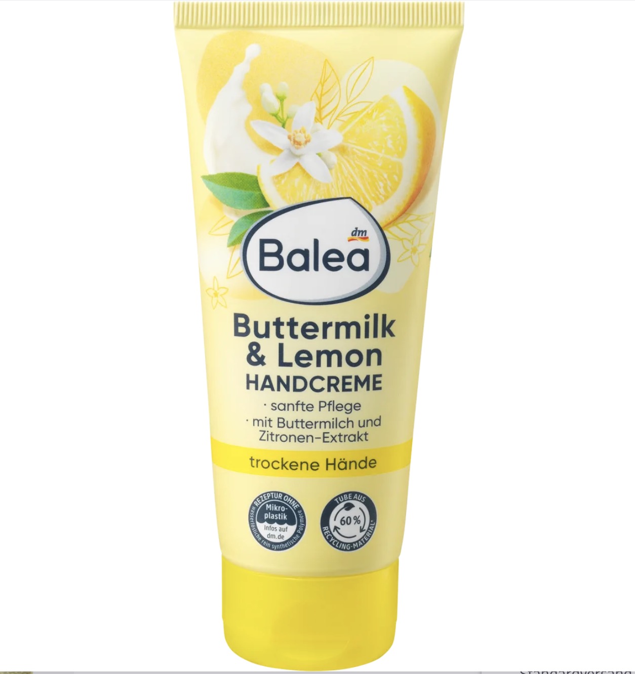 کرم دست شیر و عصاره لیمو ۱۰۰ میلی لیتر. Handcreme Buttermilk & Lemon, 100 ml