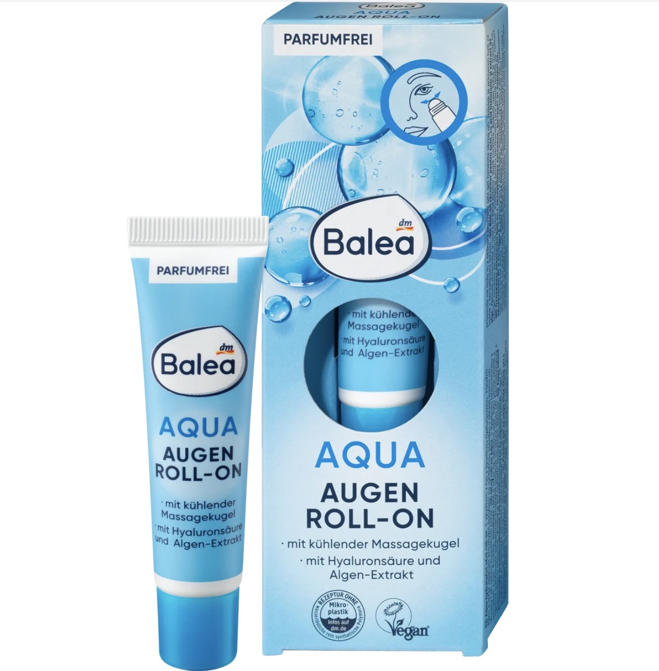 کرم دور چشم  Augencreme Aqua Augen Roll-On, 15 ml