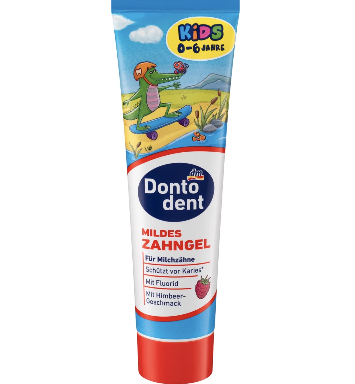خمیر دندان کودکان تا 6 سال 100 میلی لیتر. Dontodent Zahnpasta Kinder, bis 6 Jahre, 100 ml