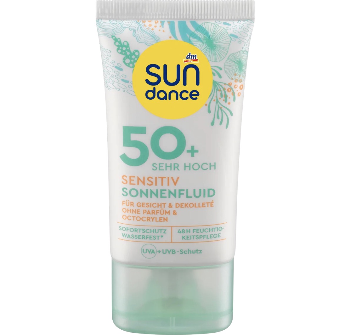 ضد آفتاب ضد آب سان دنس SPF 50 برای پوست خیلی حساس ۱۰۰ میلی لیتر