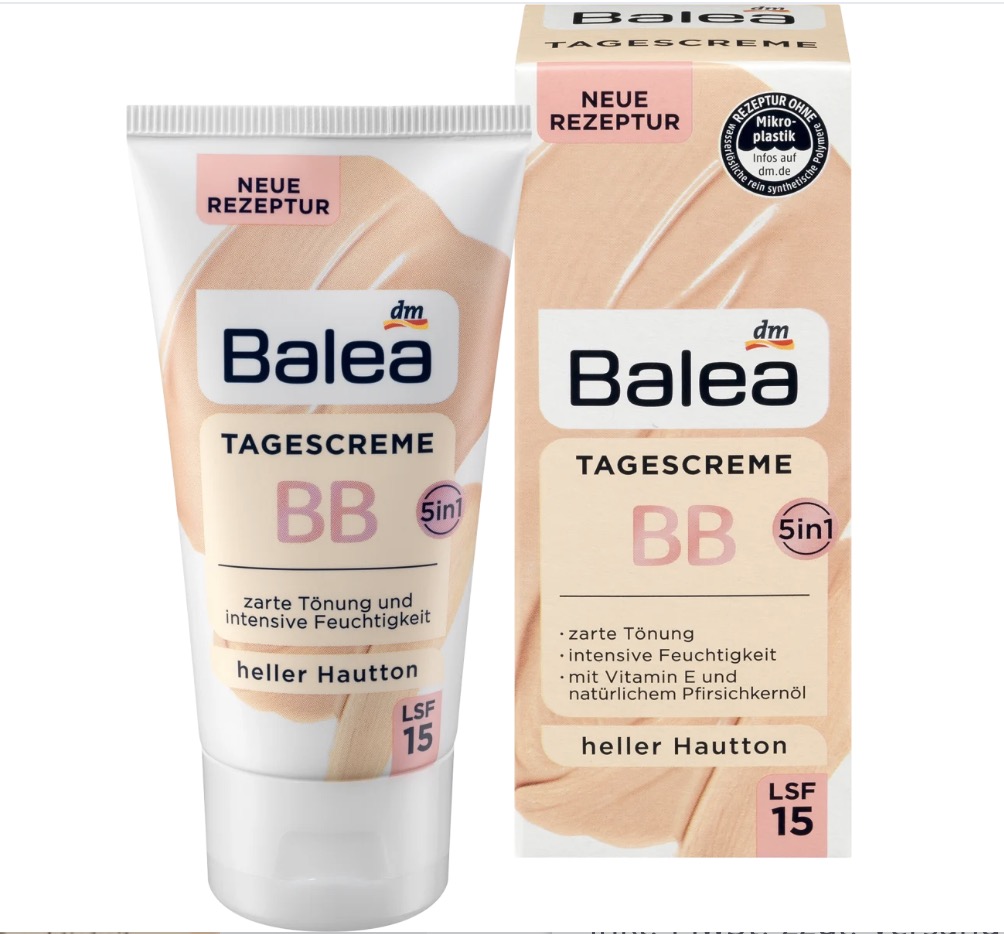 بی‌بی کرم برای پوست روشن با SPF 15، 50 میلی‌لیتر ,  BB Creme Heller Haut