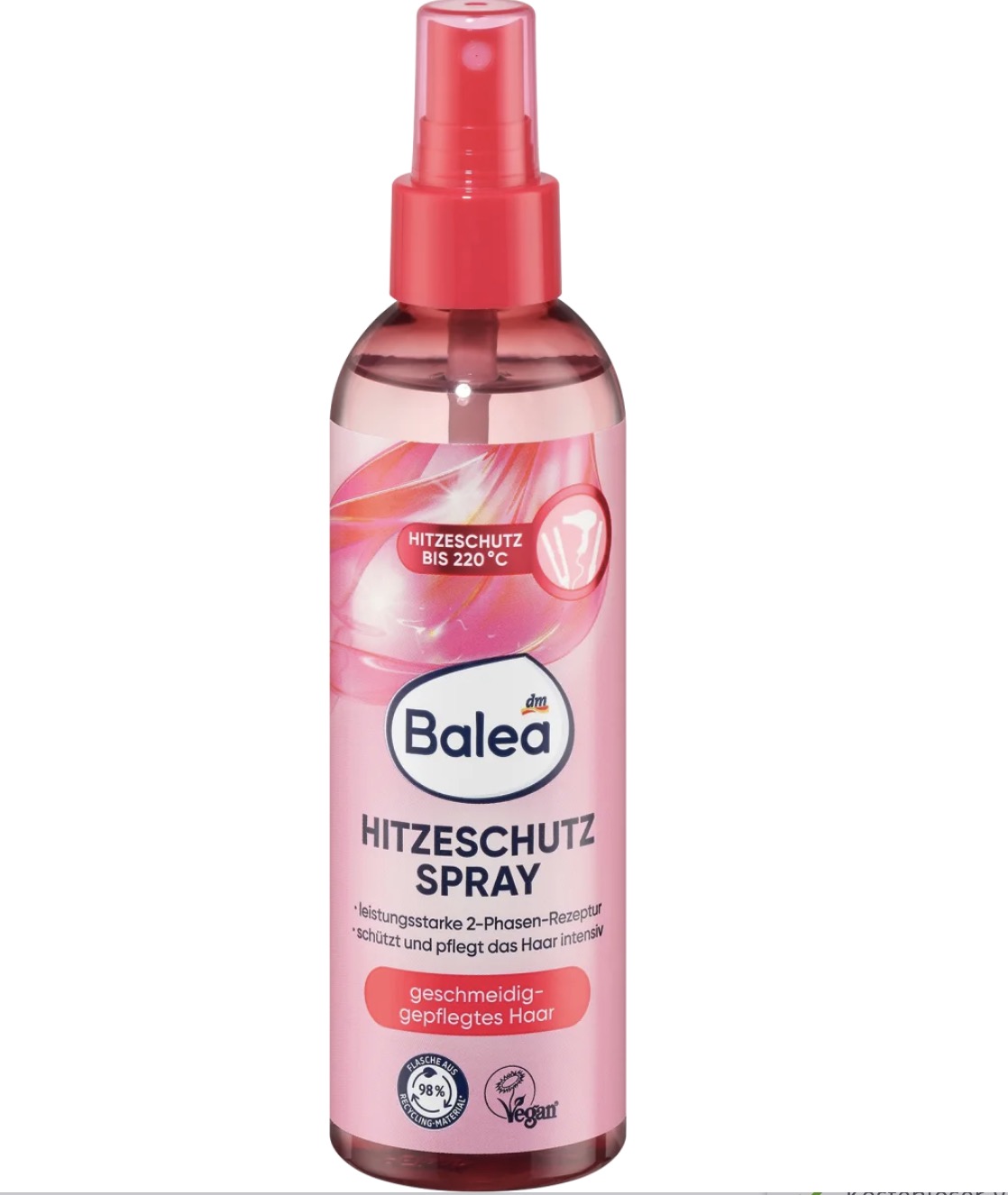 اسپری محافظ حرارتی 2 فاز 200 میلی لیتری.Balea Hitzeschutzspray 2-Phasen, 200 ml