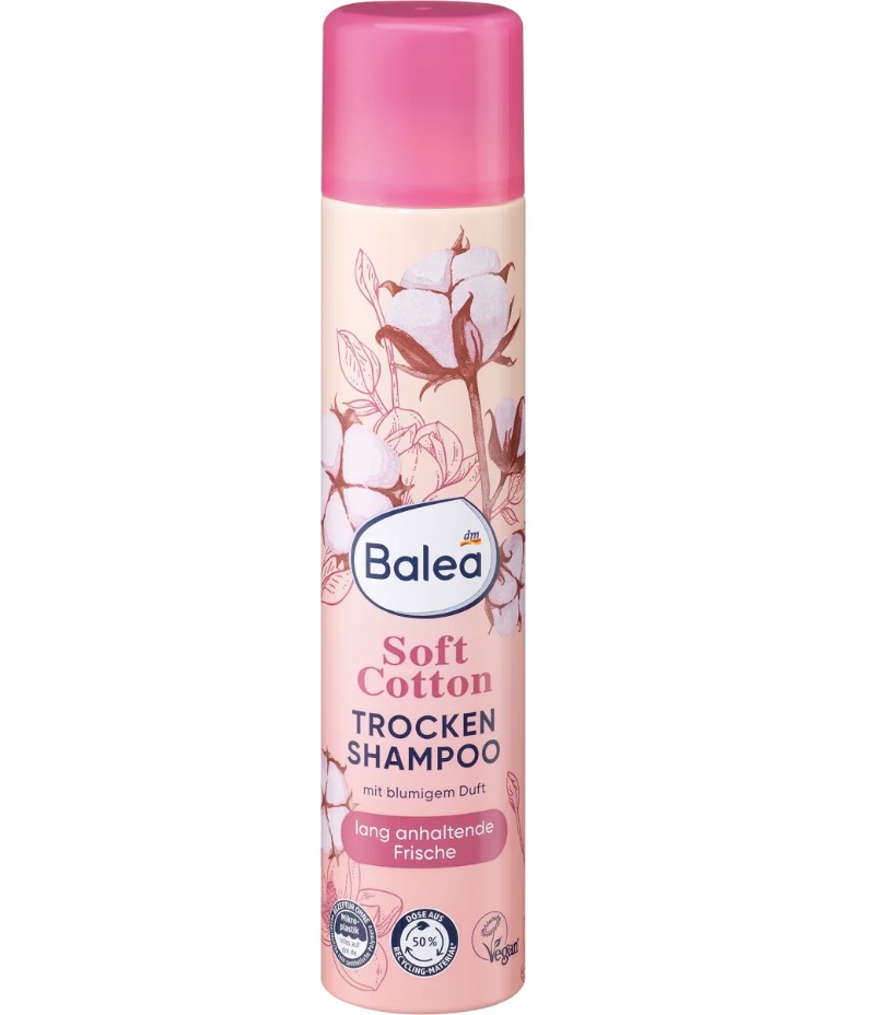 شامپو خشک باله آ،200 میلی لیتر, Balea Trockenshampoo Soft Cotton, 200 ml