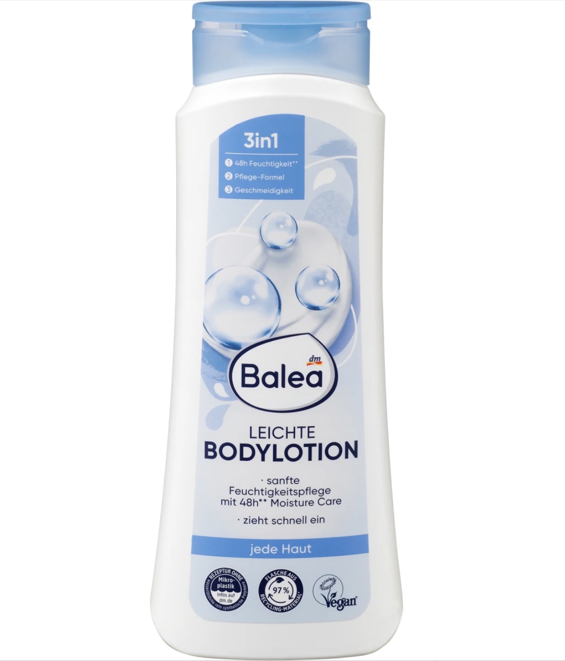 لوسیون بدن سبک، 400 میلی لیتر. Balea leichte Bodylotion , 400 ml