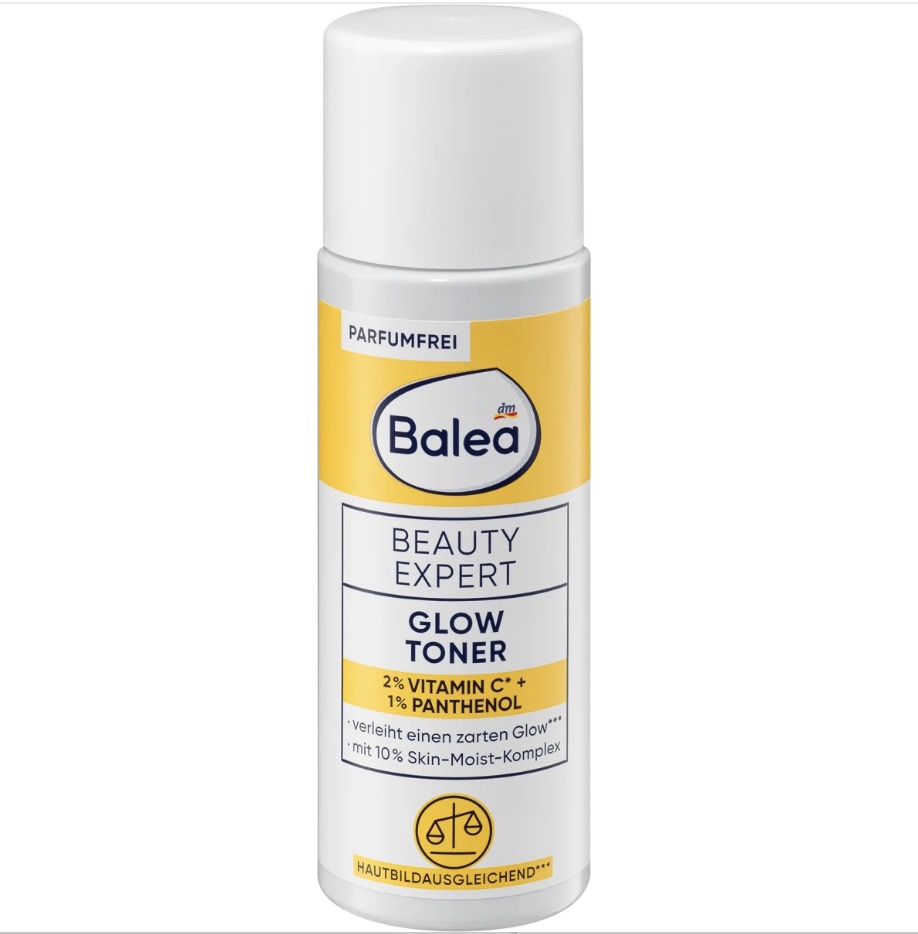 تونر کلاژن ساز و روشن کننده صورت باله آ ۱۰۰ میلی لیتر . Balea Toner Beauty Expert Glow, 100 ml